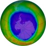 Antarctic Ozone 2003-09-22